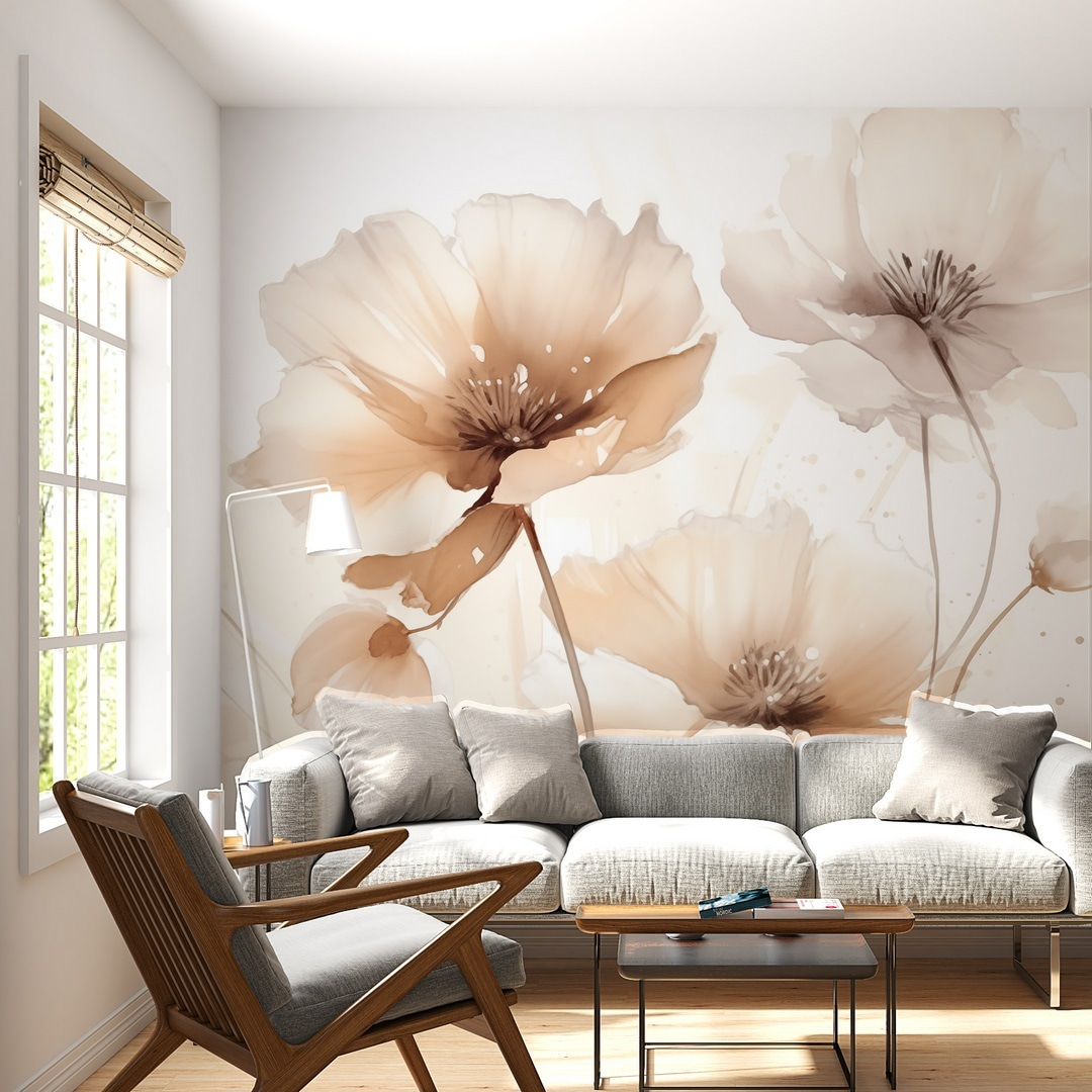 Delicate blooms in soft hues Delicate blooms in soft hues