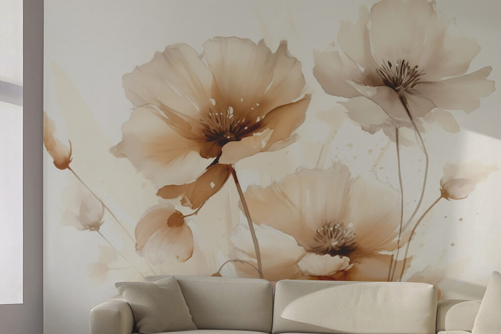 Delicate blooms in soft hues Delicate blooms in soft hues