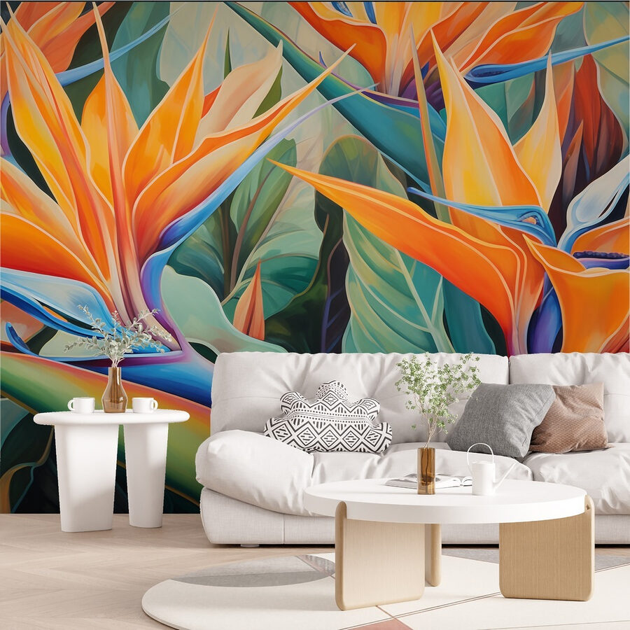 Des couleurs éclatantes dans une exposition florale