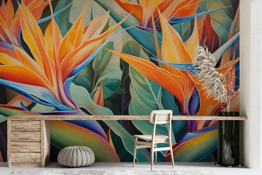 Des couleurs éclatantes dans une exposition florale