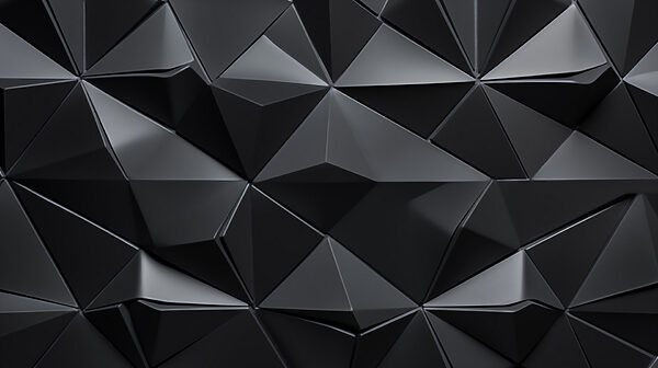 Motif triangulaire noir et gris Motif triangulaire noir et gris