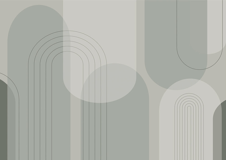 Fond gris et blanc avec lignes et cercles