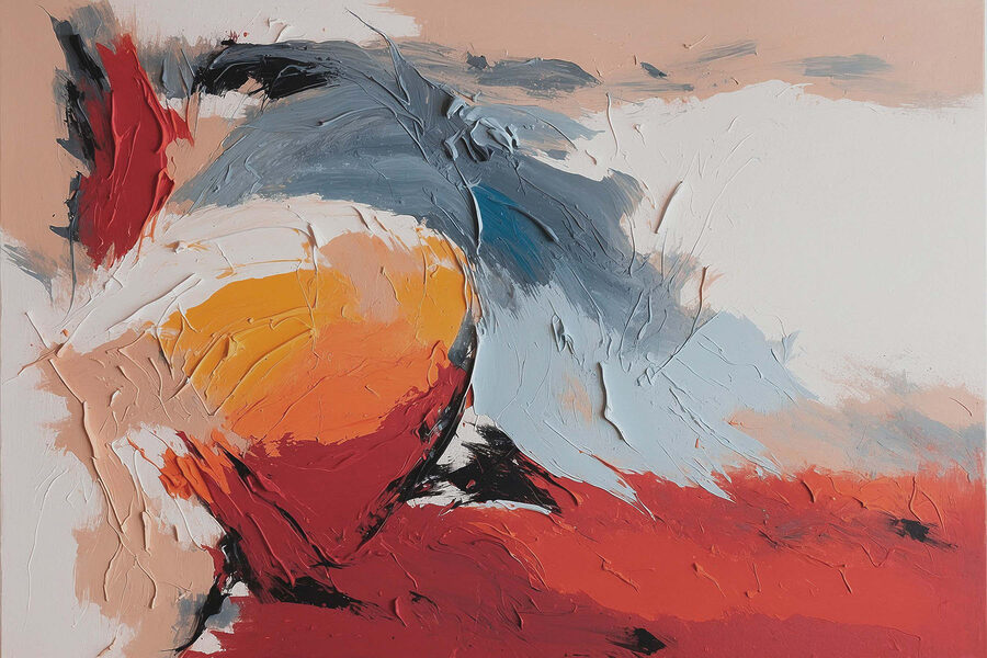 Expression abstraite de couleurs vibrantes. Expression abstraite de couleurs vibrantes.