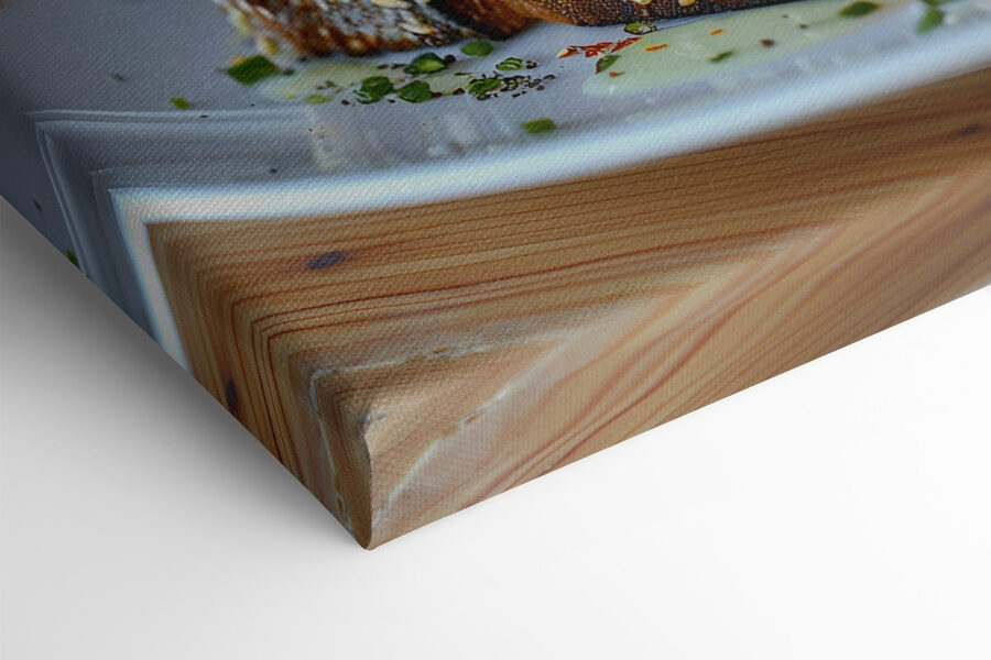 Tableaux Assiette avec des aliments – Image 9