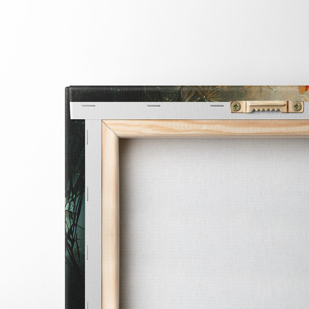 Peacock in a pond Peacock in a pond