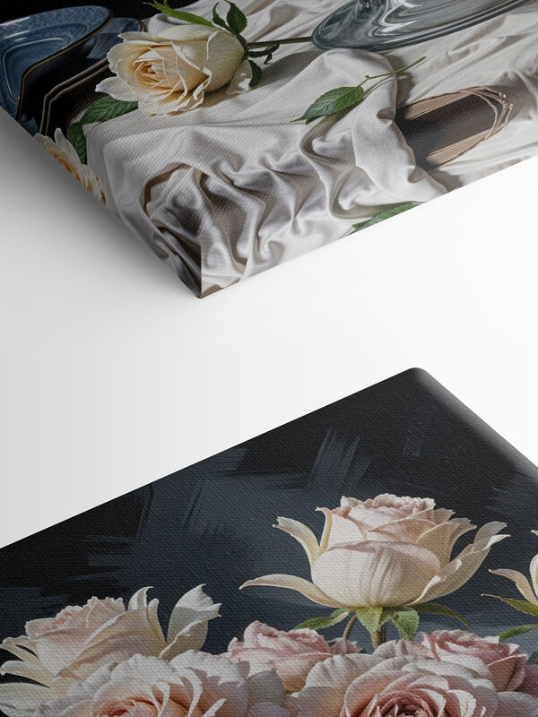 Vase de fleurs avec de l'eau Vase de fleurs avec de l'eau