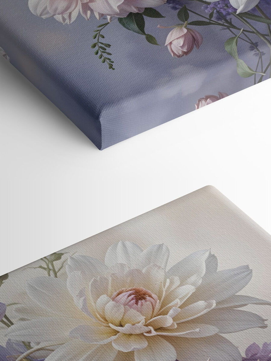 Groupe de fleurs dans un vase