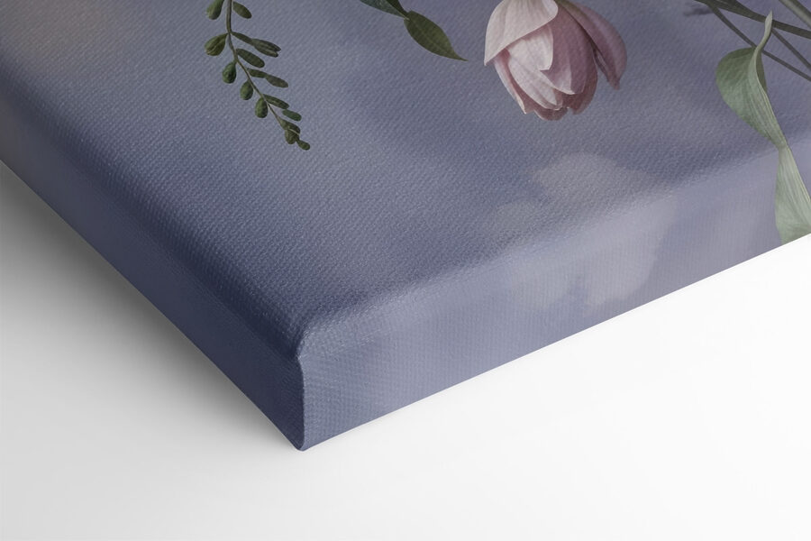 Groupe de fleurs dans un vase