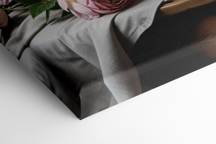 Vase de fleurs sur une table