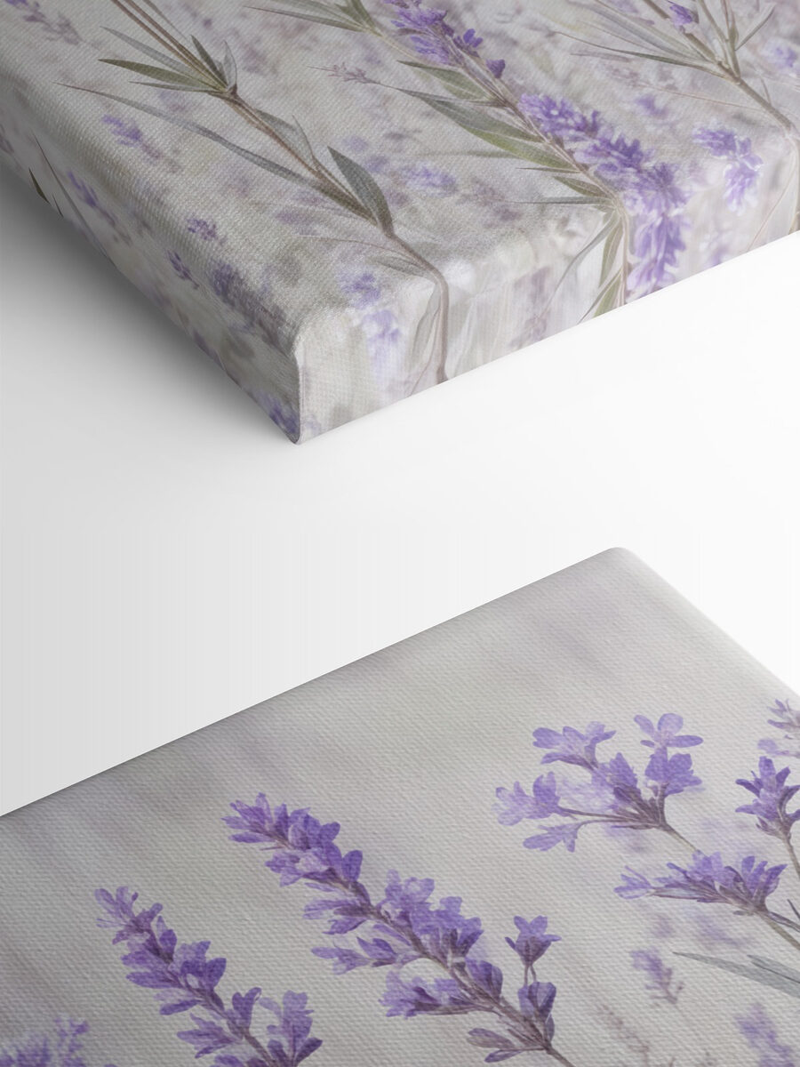 Groupe de fleurs violettes