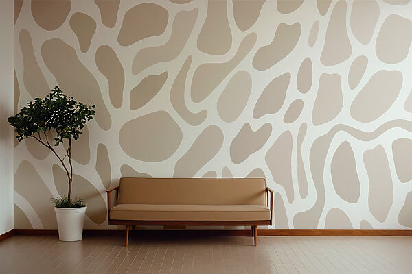Motif blanc et marron Motif blanc et marron