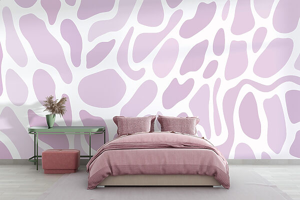 Motif violet et blanc Motif violet et blanc