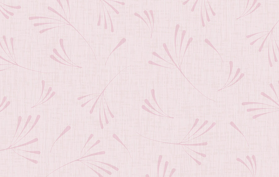Motif floral rose sur fond blanc