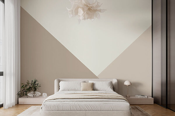 Triangle blanc et gris Triangle blanc et gris