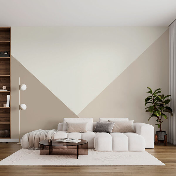 Triangle blanc et gris Triangle blanc et gris