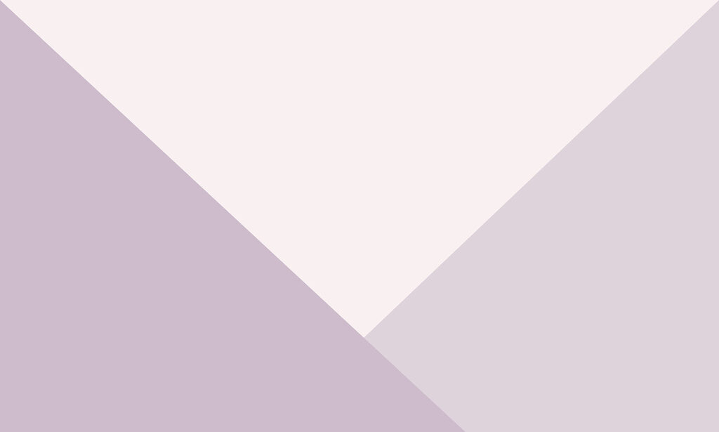 Triangle violet et blanc Triangle violet et blanc