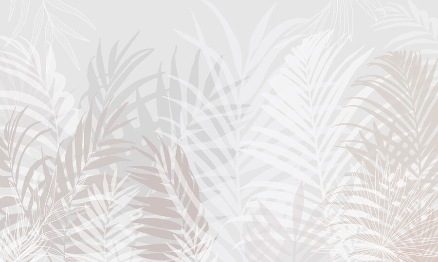 Feuilles blanches et grises Feuilles blanches et grises