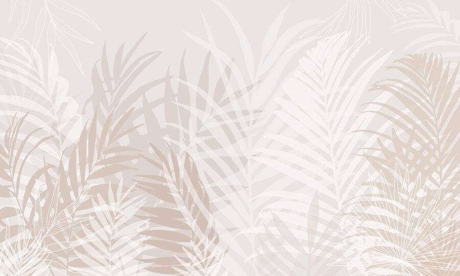 Feuilles blanches et brunes Feuilles blanches et brunes