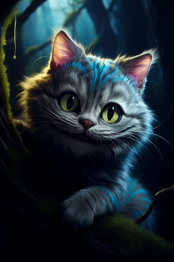 Chat couché sur une branche d'arbre Chat couché sur une branche d'arbre