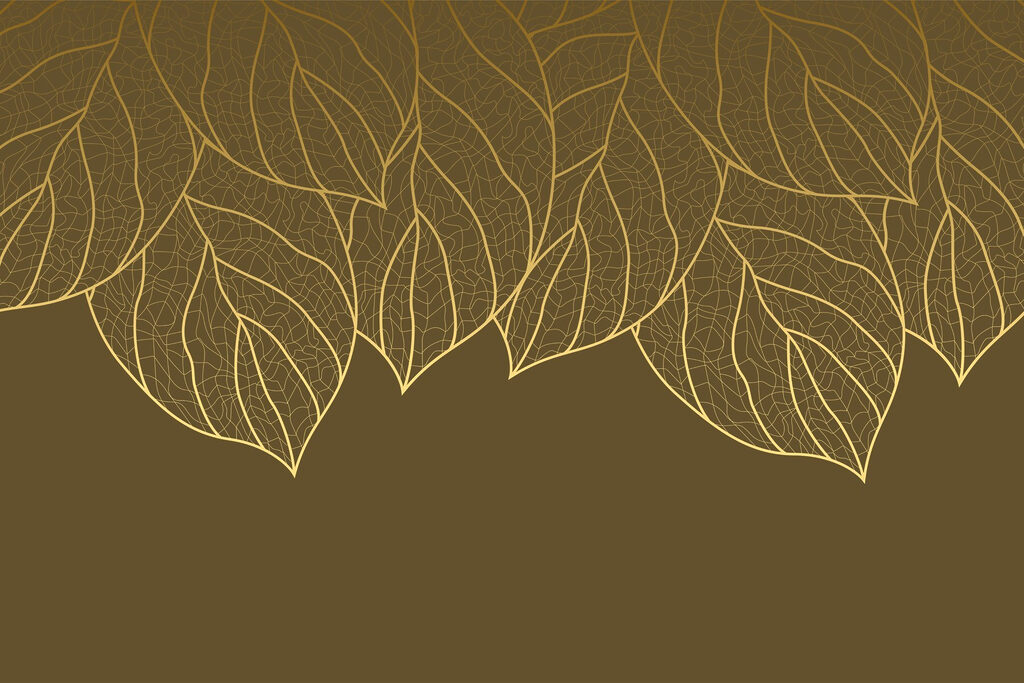 Élégants motifs de feuilles sur un arrière-plan discret Élégants motifs de feuilles sur un arrière-plan discret