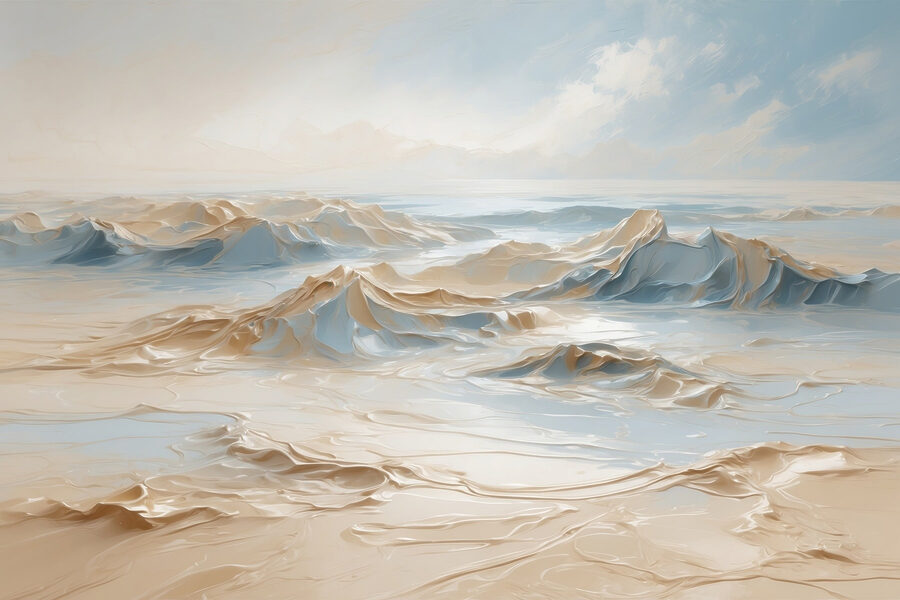 Paysage d'un désert