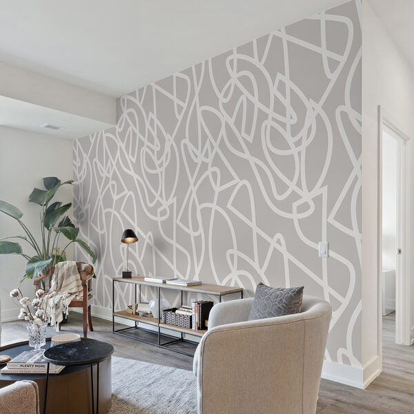 Lignes blanches sur fond gris Lignes blanches sur fond gris