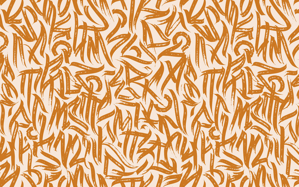 Motif de lettres sur fond blanc Motif de lettres sur fond blanc