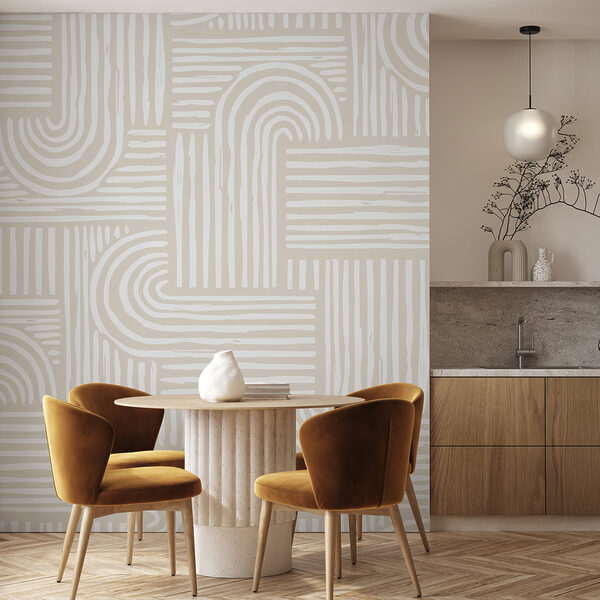 White and gray pattern