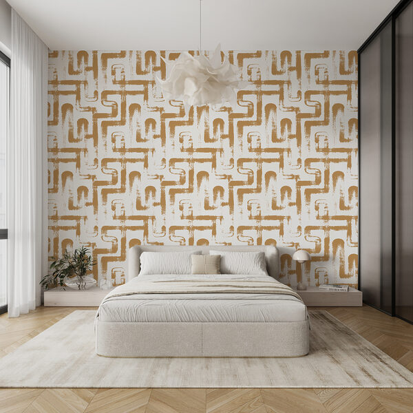 Motif de lignes orange Motif de lignes orange