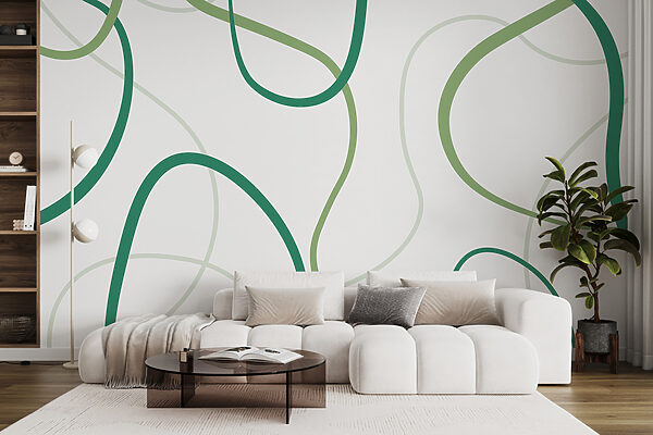 Motif vert et blanc Motif vert et blanc