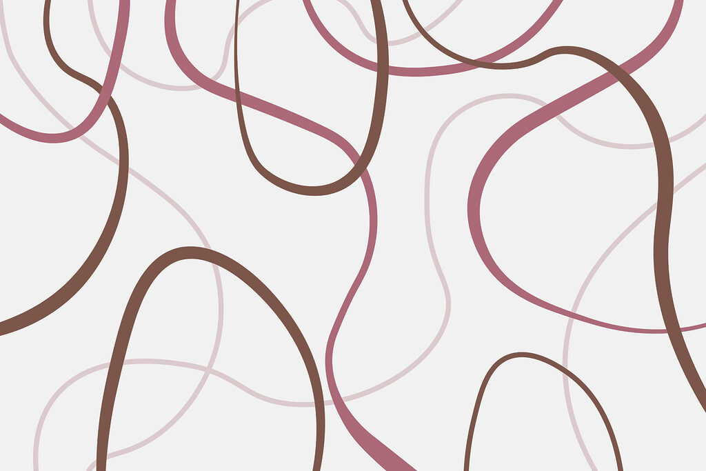 Motif de lignes brunes et roses Motif de lignes brunes et roses