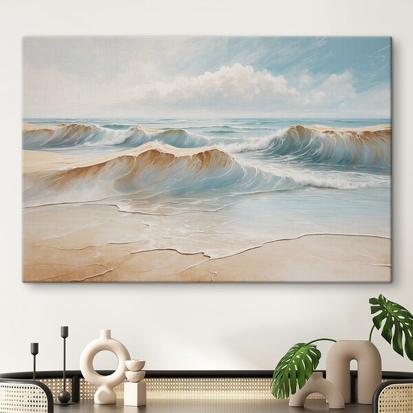 Waves crashing waves on a beach Waves crashing waves on a beach