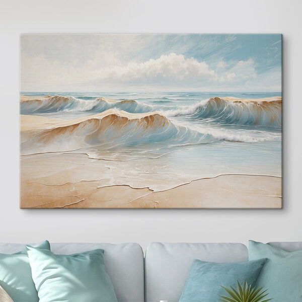 Waves crashing waves on a beach Waves crashing waves on a beach
