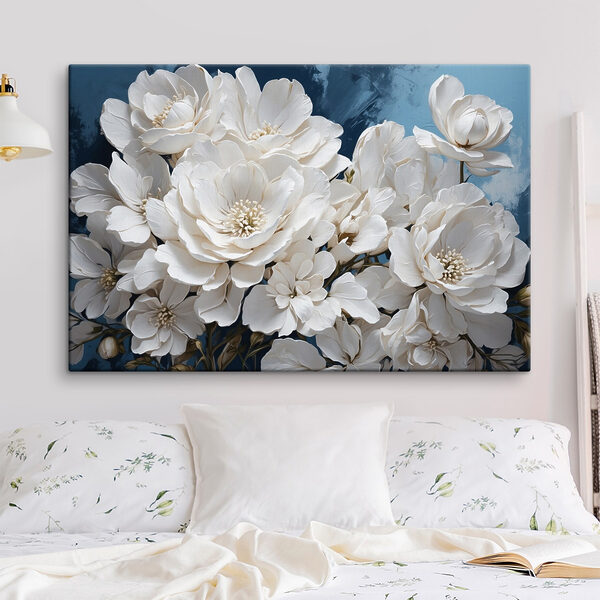 Groupe de fleurs blanches Groupe de fleurs blanches