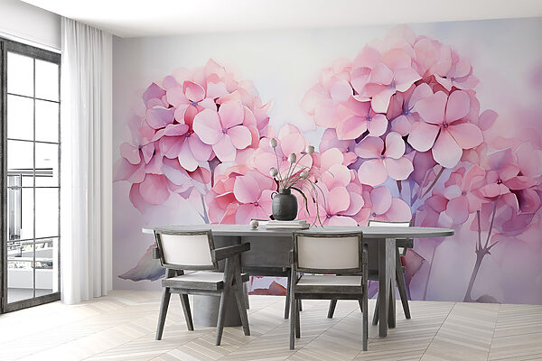 Groupe de fleurs roses w02041piw1mr 600x400 - Groupe de fleurs roses