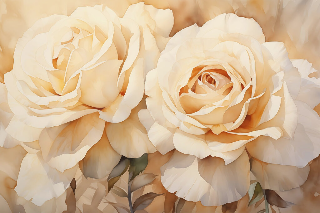 Des fleurs douces dans des teintes douces Des fleurs douces dans des teintes douces