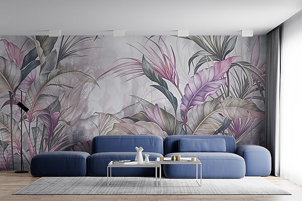 Peinture de fleurs et de feuilles Peinture de fleurs et de feuilles