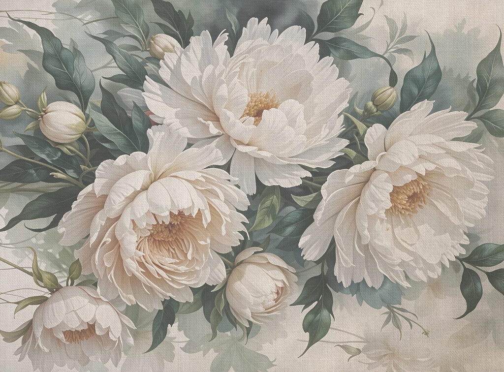 Fleurs délicates dans des teintes douces Fleurs délicates dans des teintes douces