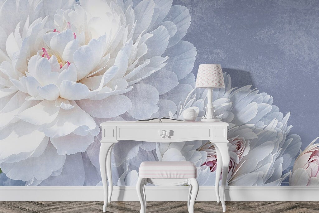 Delicate blooms in soft colors Delicate blooms in soft colors