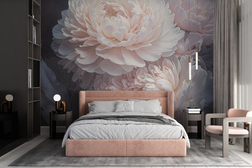 Group of white flowers