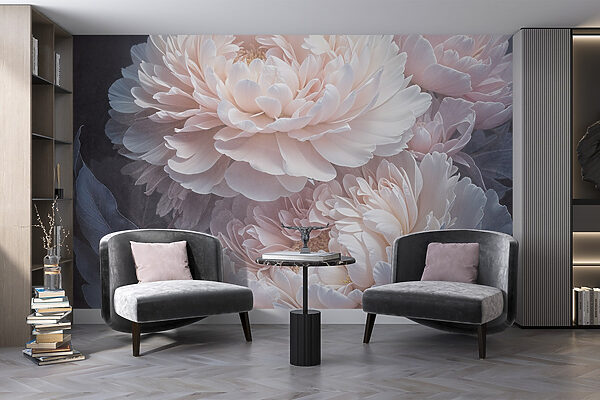 Groupe de fleurs blanches Groupe de fleurs blanches