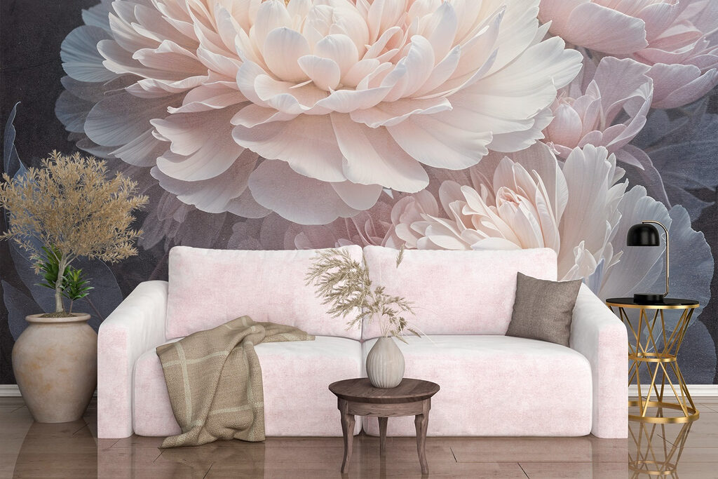 Group of white flowers