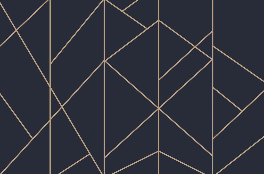 Modèle de triangles et de lignes Modèle de triangles et de lignes