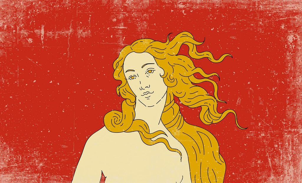 Dessin d'un homme aux cheveux longs Dessin d'un homme aux cheveux longs