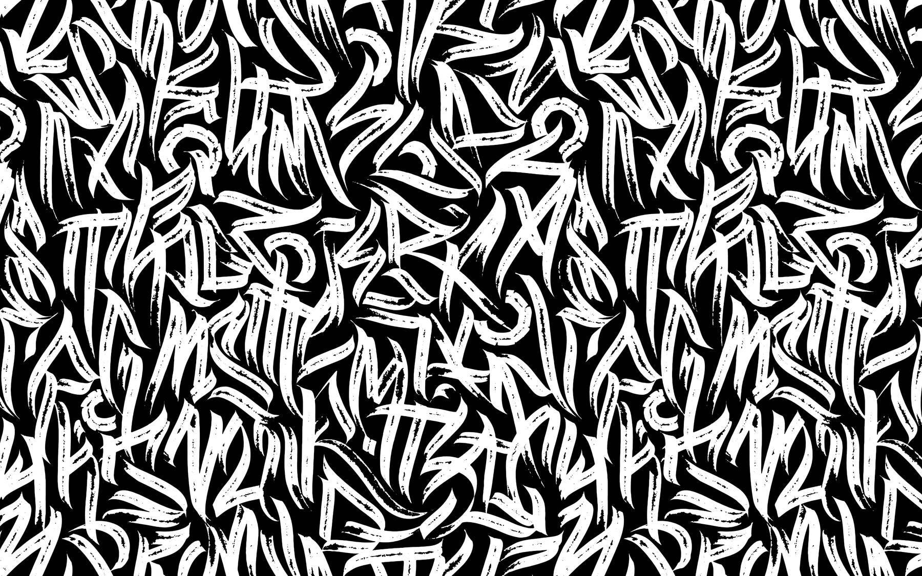 Black and white pattern Black and white pattern