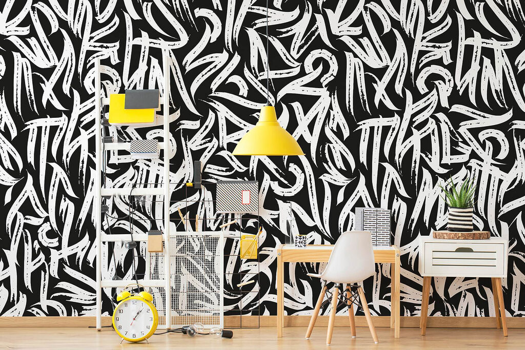 Black and white pattern Black and white pattern