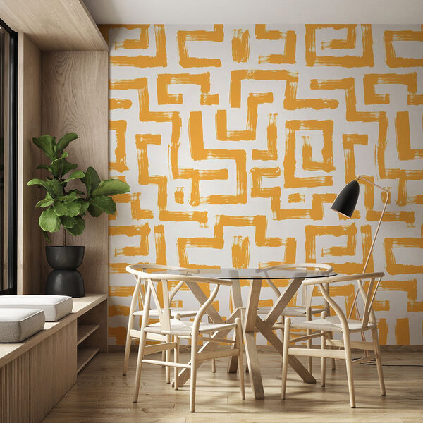 Motif de lignes orange Motif de lignes orange