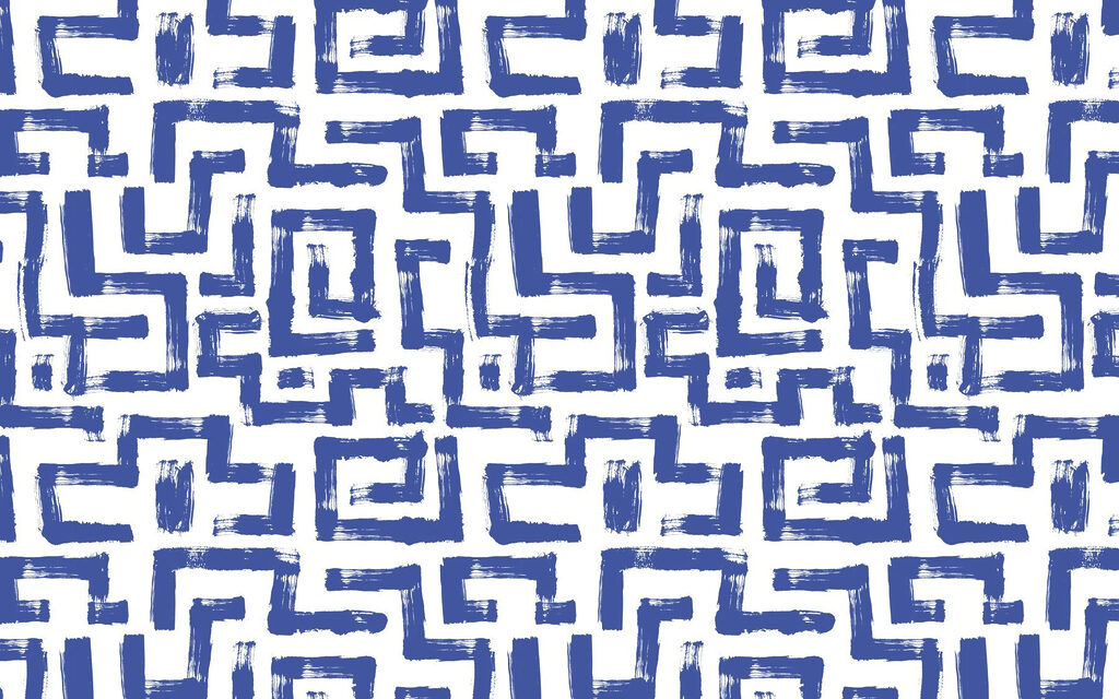 Motif de lignes bleues Motif de lignes bleues