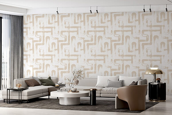 Motif blanc et beige Motif blanc et beige