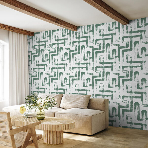 Motif des lignes vertes Motif des lignes vertes